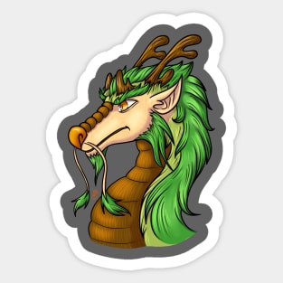 Year of the Wood Dragon wordless vers Sticker